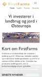 Mobile Screenshot of firstfarms.dk